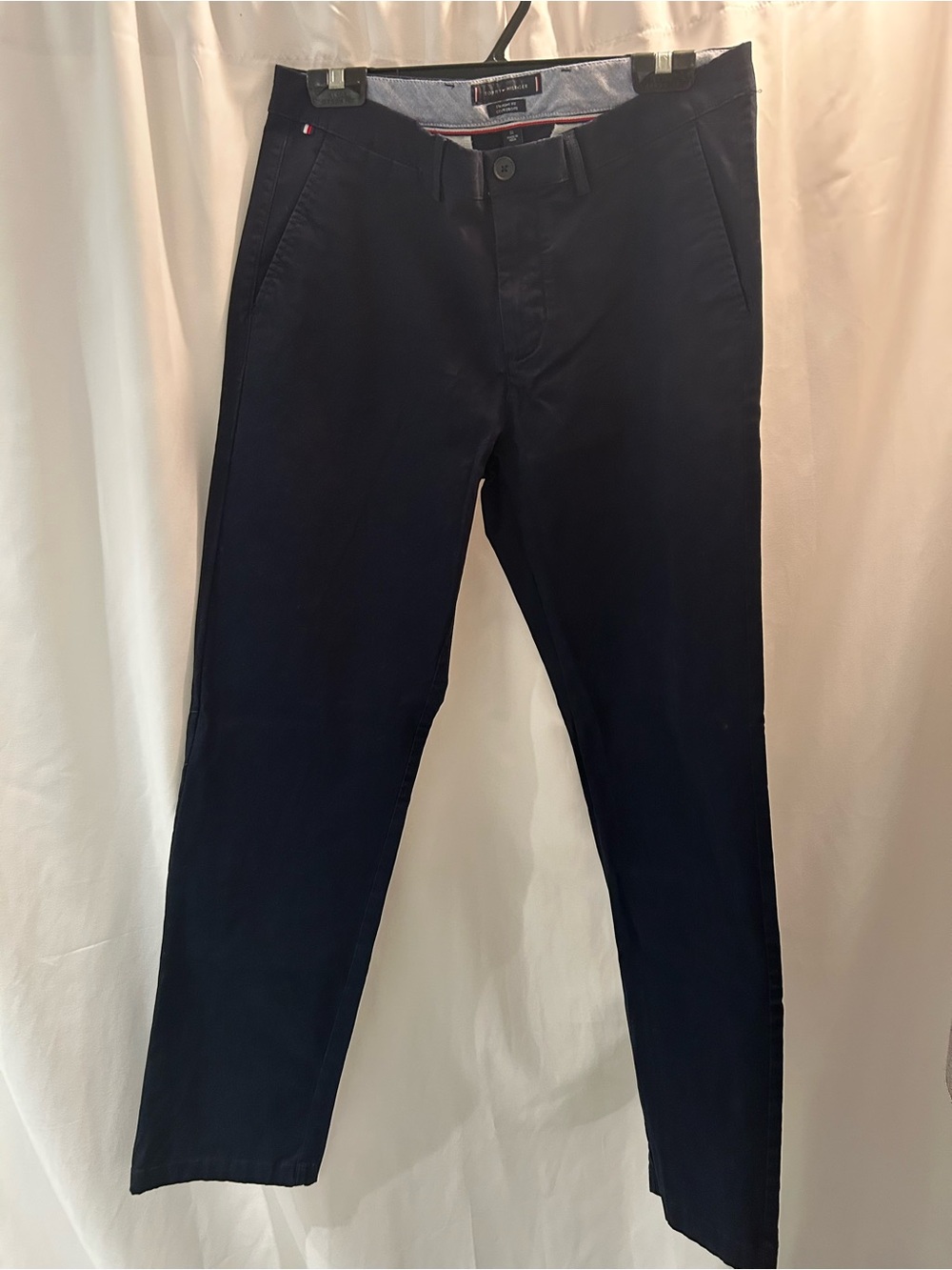 Men's Navy Chinos - Classic Fit